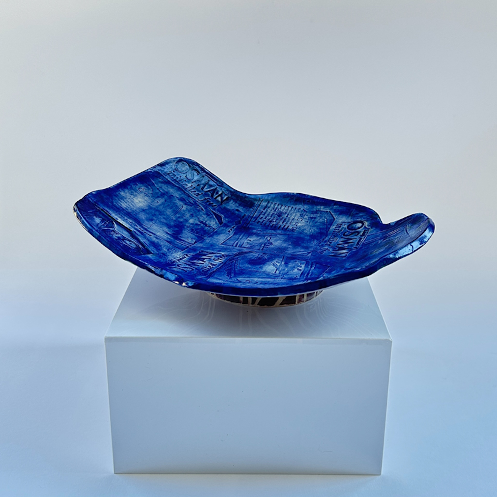 IBC 24cm blue print dish