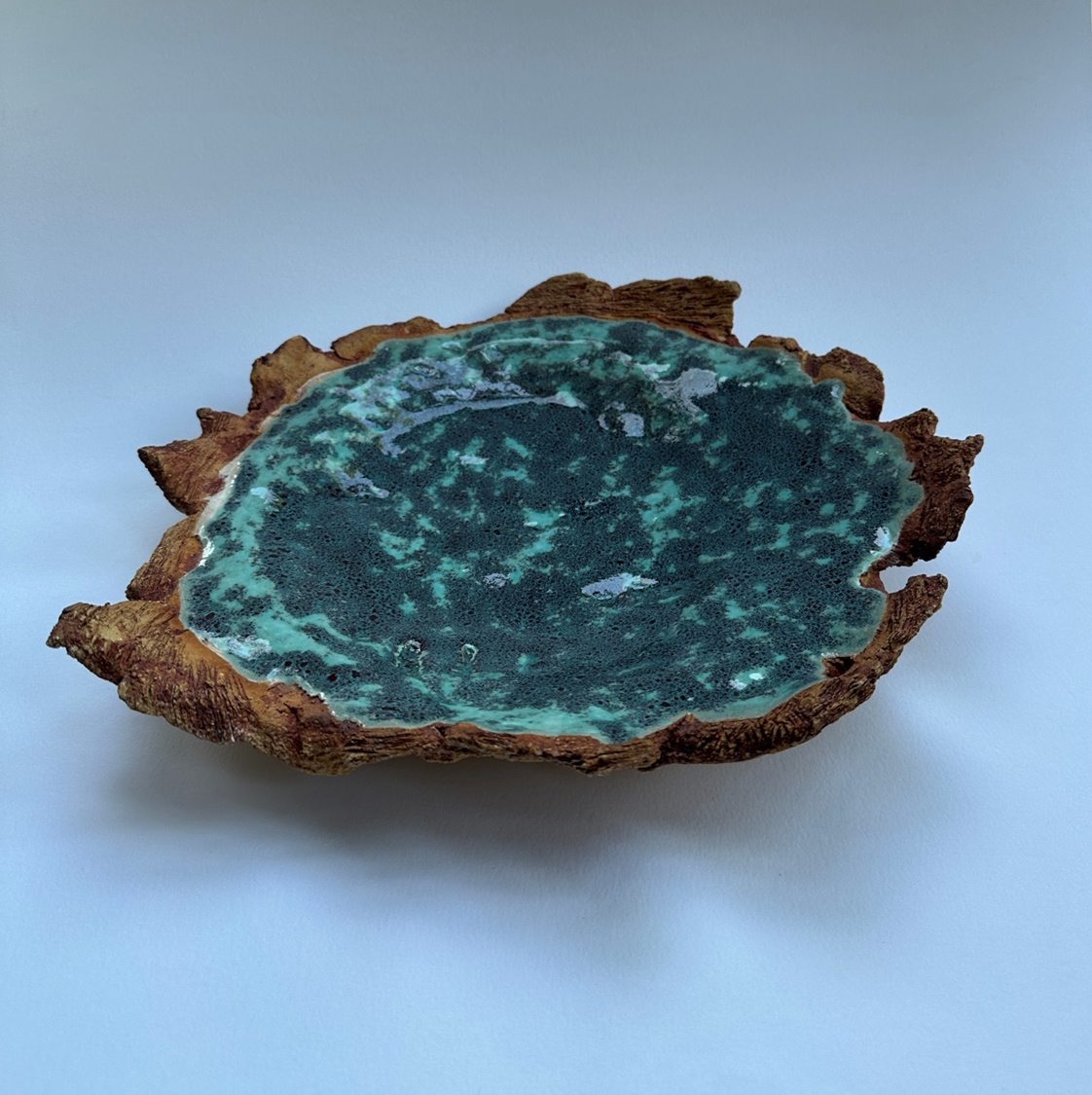 IBC 26cm turquoise caldera dish IBC 26cm turquoise caldera dish